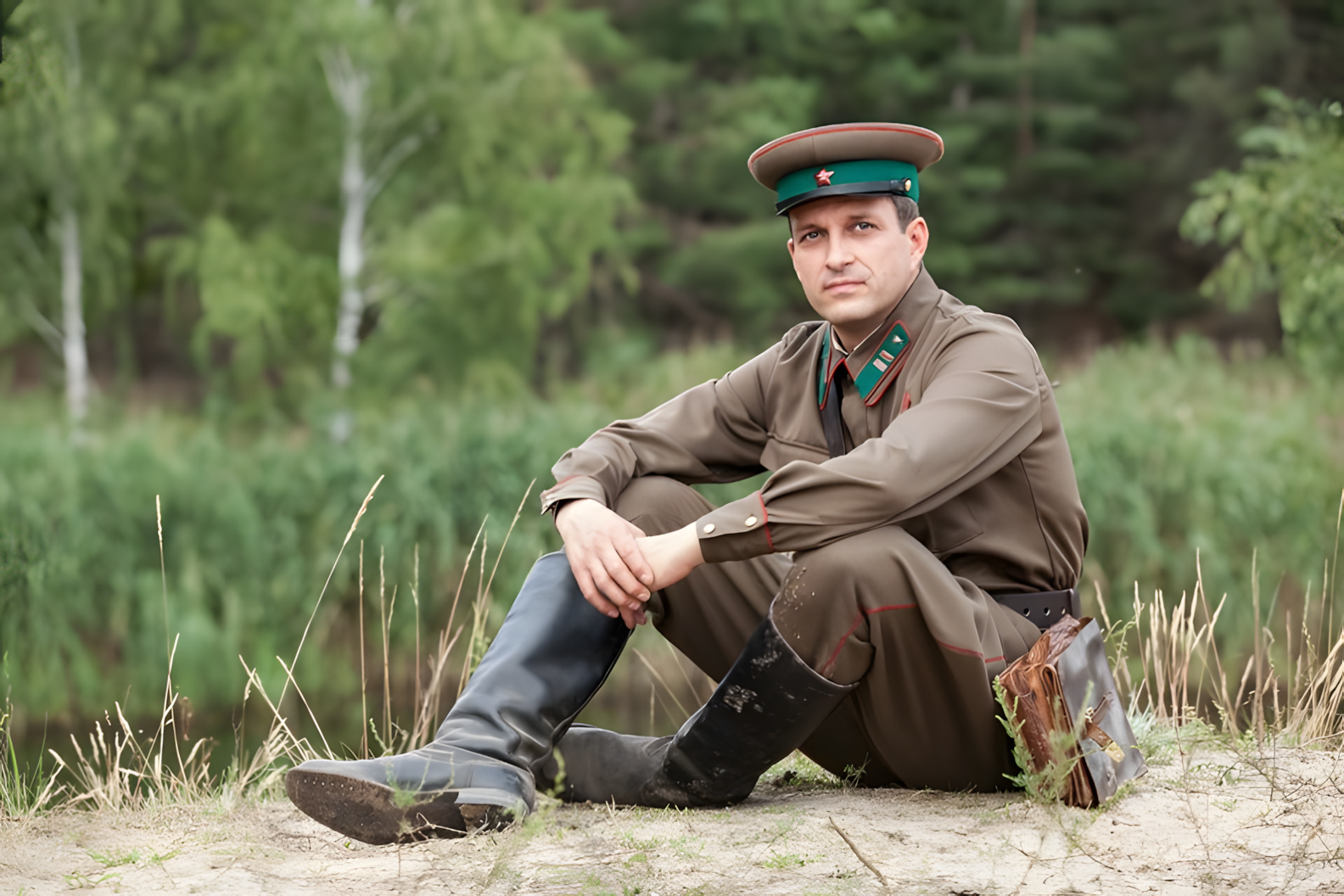 Кадр из сериала &laquo;По законам военного времени&raquo;