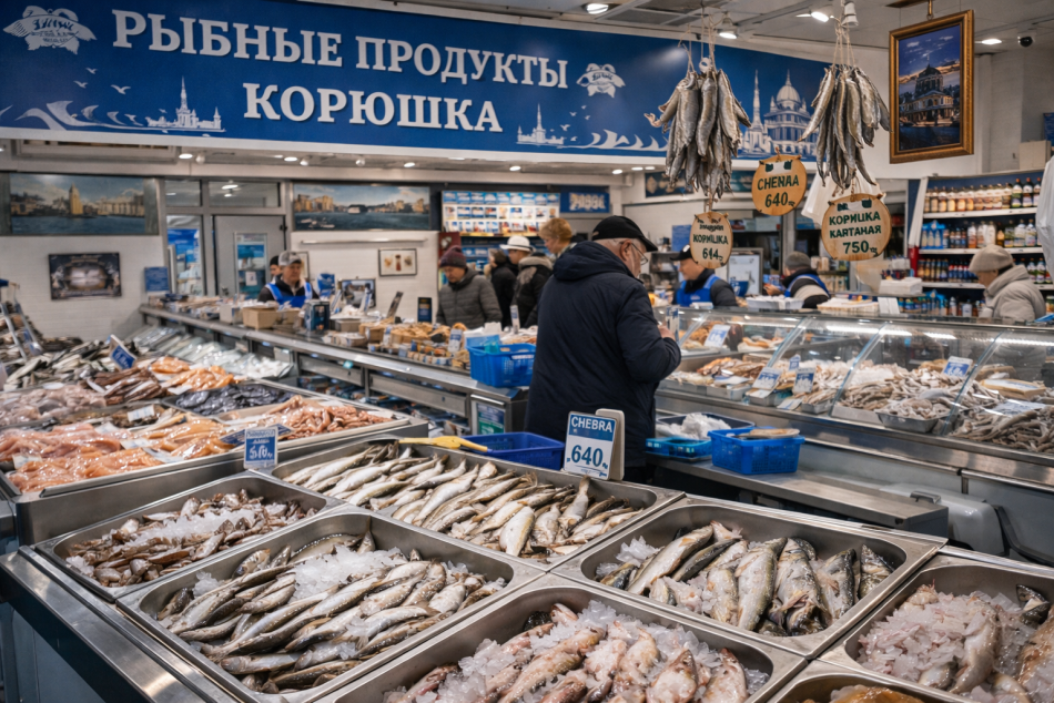 В Петербурге стартовали продажи корюшки на городских ярмарках