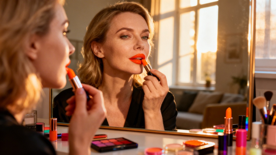 Оранжевая помада - как выбрать свой оттенок и не ошибиться с макияжем