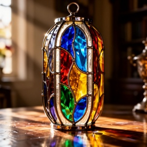 Мастер-класс "Витражный Фонарь в технике витража Тиффани"