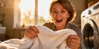 Как простая соль помогает вернуть мягкость полотенцам после стирки