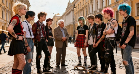 Молодежные субкультуры Петербурга: новые формы самовыражения и моды