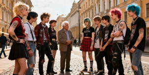 Молодежные субкультуры Петербурга: новые формы самовыражения и моды