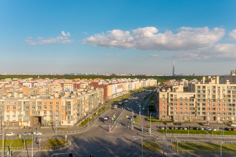 «Главстрой Санкт-Петербург» до 2028 года построит в Приморском районе более 3,6 км дорог