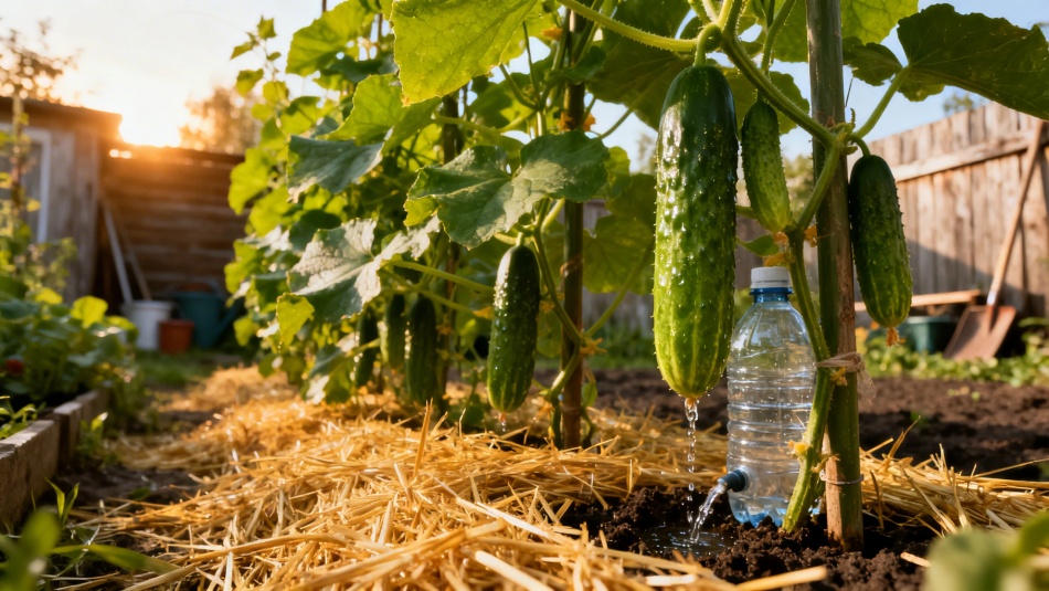 Огород без теплицы: китайский способ увеличил урожай огурцов