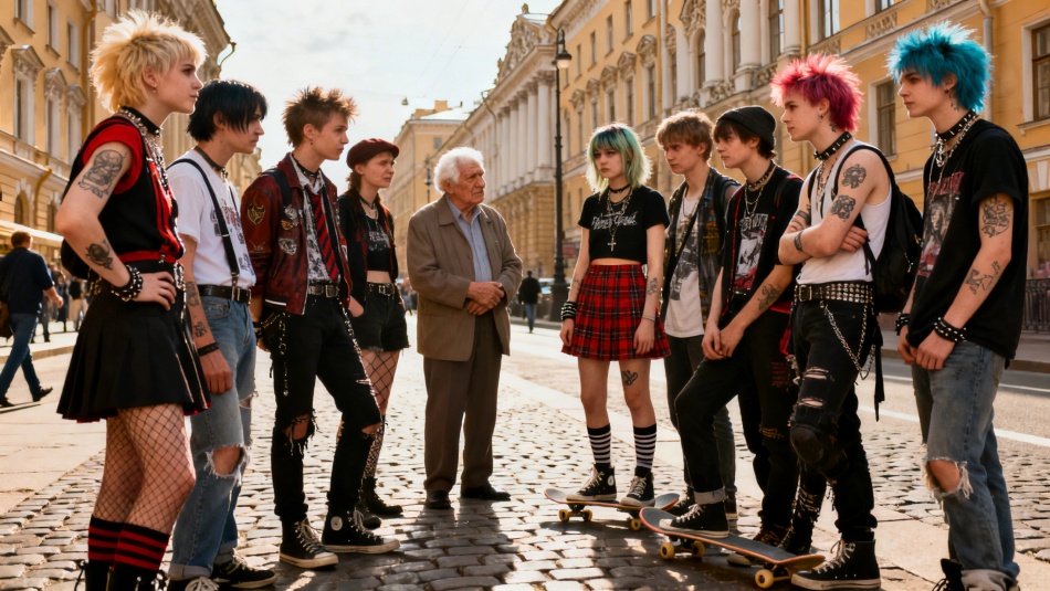 Молодежные субкультуры Петербурга: новые формы самовыражения и моды