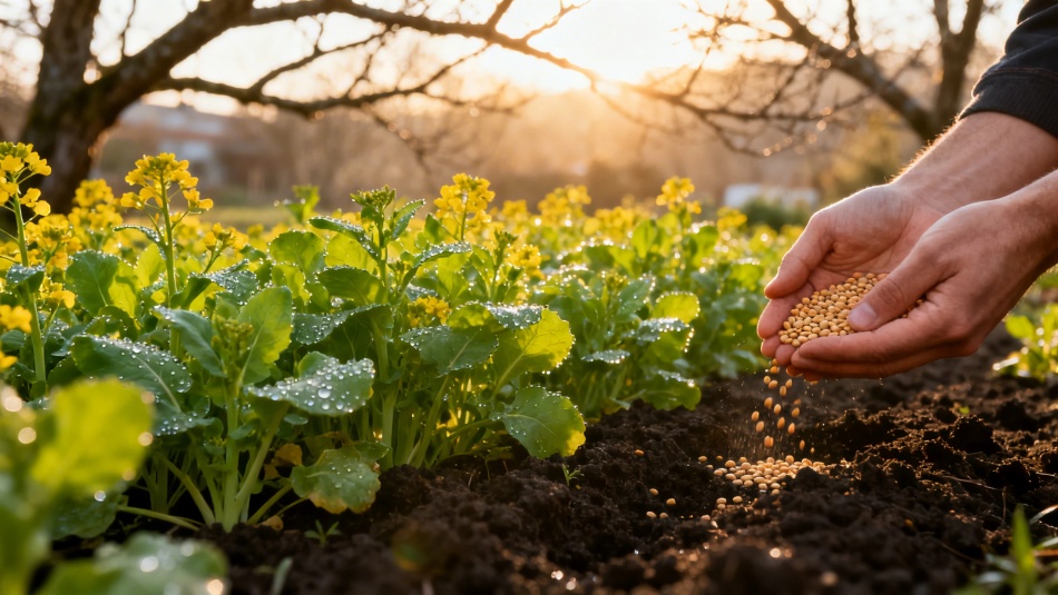 Горчица вместо навоза: как подготовить грядки к маю без перекопки