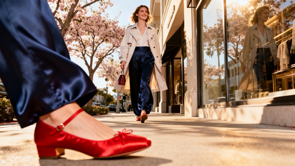 Какие брюки и обувь выбирают модные француженки весной 2026 года