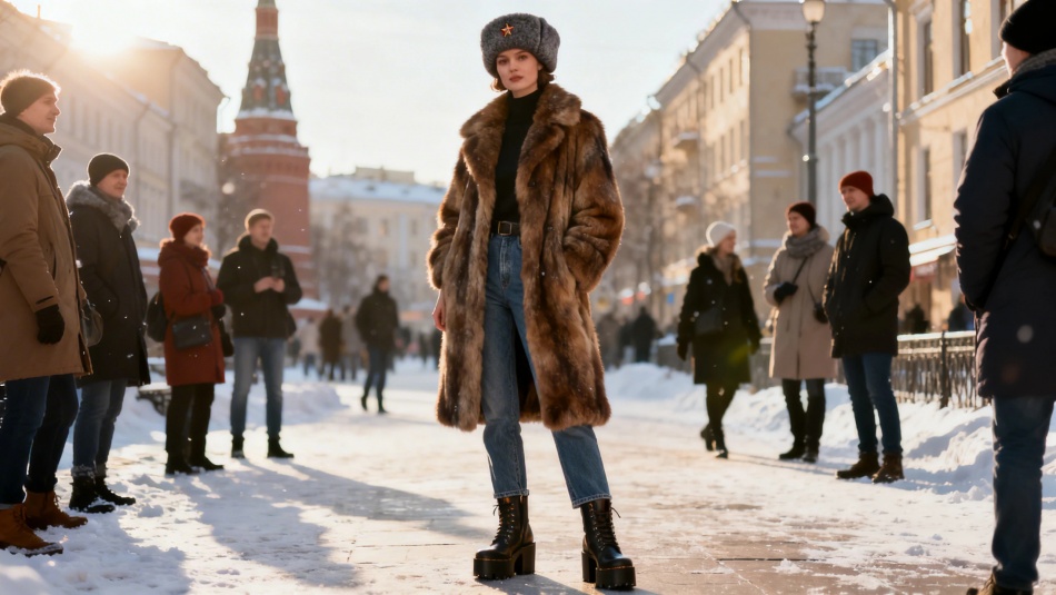 Советские шубы и пальто снова в моде среди женщин 30+ в 2026 году