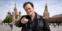 Квентин Тарантино в Москве: визит на могилу Пастернака удивил всех