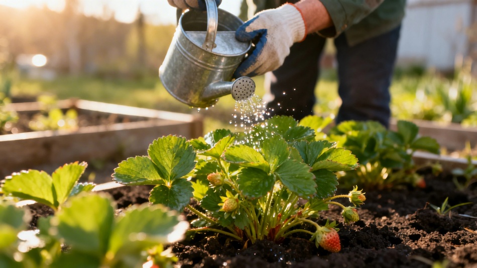 Весенняя подкормка клубники: когда и чем удобрять грядки