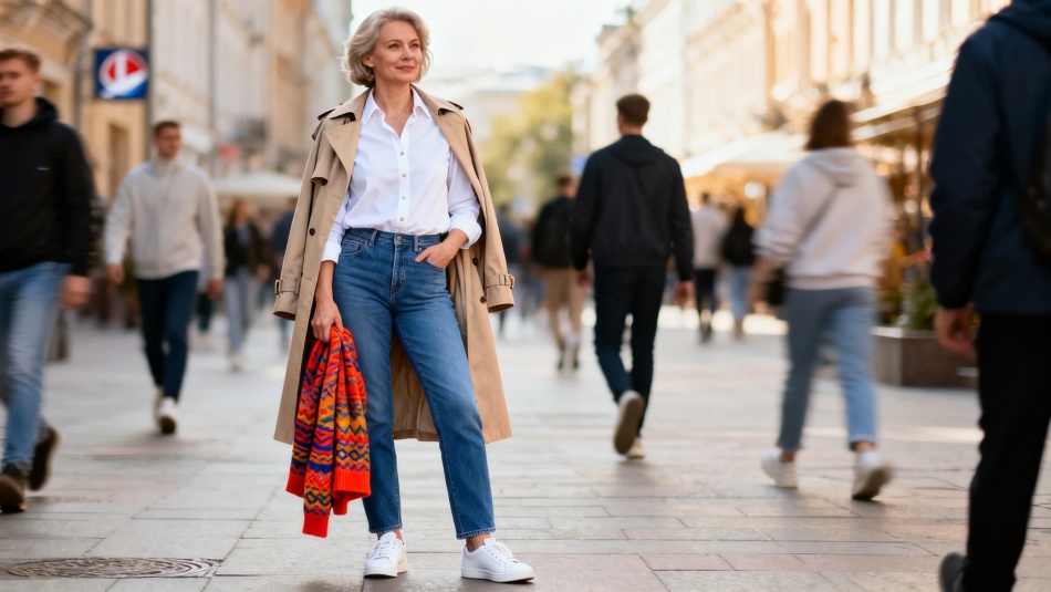 7 стильных вещей, которые женщины после 40 выбирают к джинсам