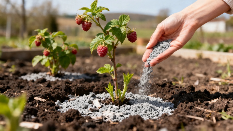 Весенняя подкормка малины: простой способ получить крупные ягоды