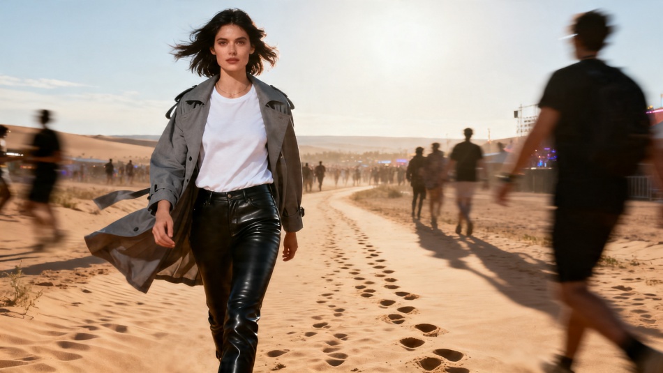 Кайли Дженнер возвращает моду на низкую посадку: кожаные брюки снова в тренде