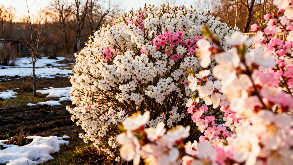 Железистая вишня: альтернатива сирени для дачи с долгим цветением