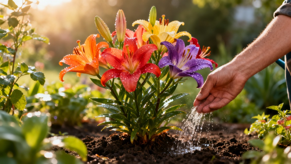 Весенний уход за лилиями: четыре обязательных шага для пышного цветения