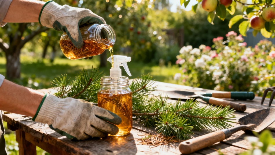 Простое средство из сосны защитит сад от тли на весь сезон