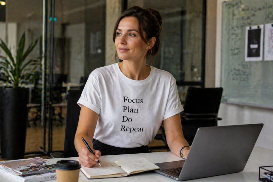 Футболки с надписями снова в моде: как тренд нулевых изменил стиль женщин 30+