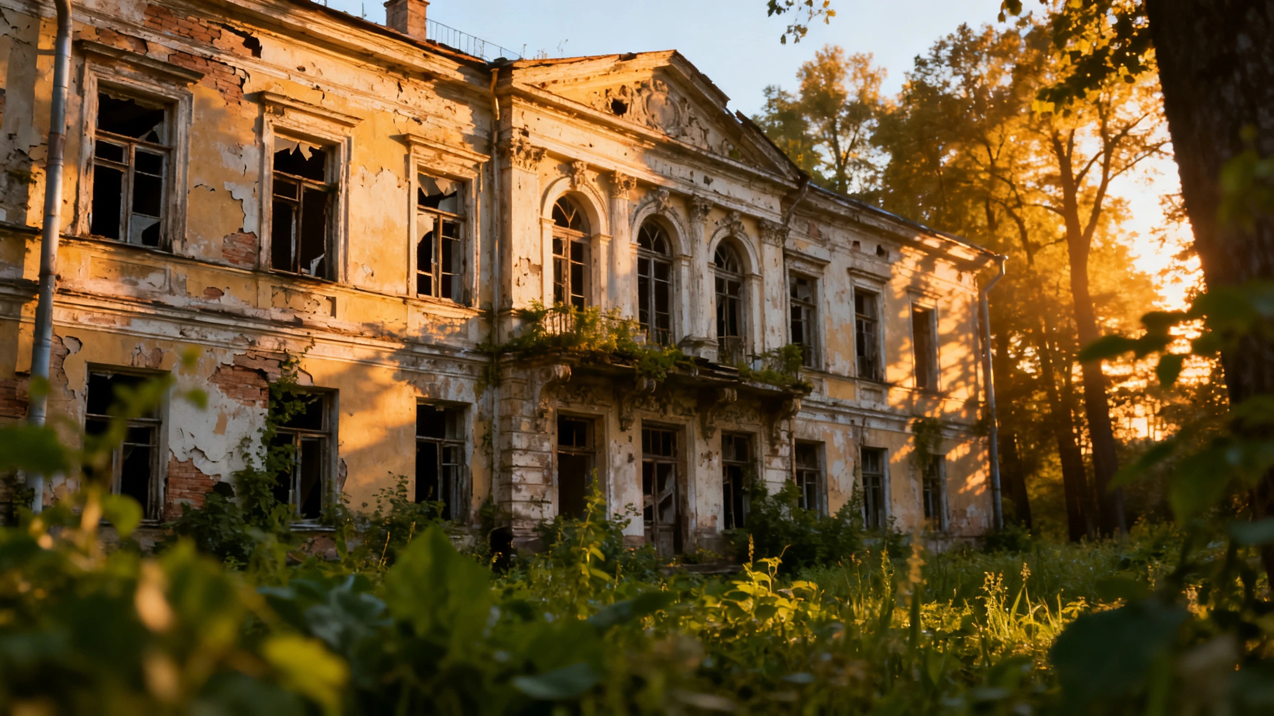 заброшенные исторические здания в Петербурге