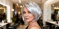 10 стильных стрижек для седых волос и секреты ухода за серебристой шевелюрой
