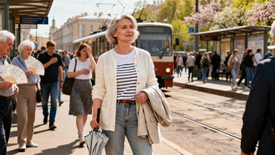 Весна переходит в лето: как женщинам 50+ одеваться легко, удобно и актуально