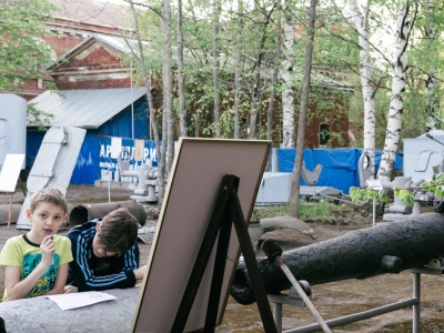 Фото Ночь музеев 2026 на Артиллерийской площадке Военно‑морского музея