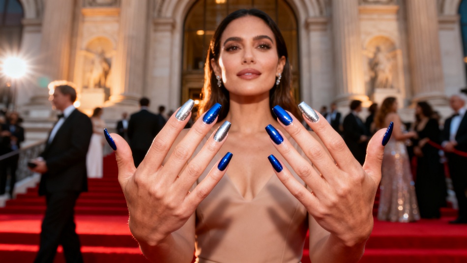 Маникюр с эффектом «окунания»: как Met Gala 2026 изменил представление о ногтях