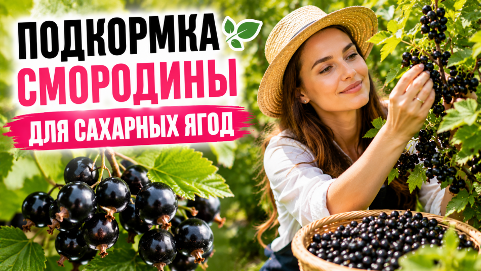 Как правильно подкормить смородину во время цветения для сладкого урожая