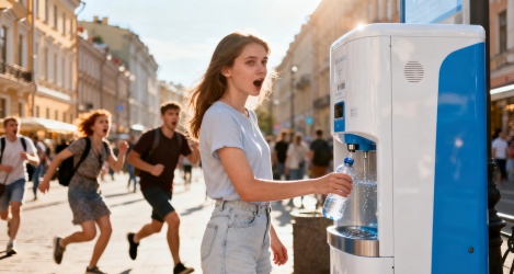 Бесплатная вода в Петербурге: как работают новые городские автоматы