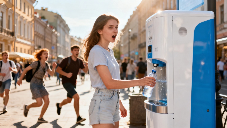 Бесплатная вода в Петербурге: как работают новые городские автоматы