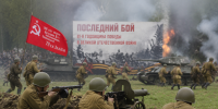 В Новоселье воссоздали штурм Берлина к 81-летию Победы