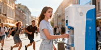 Бесплатная вода в Петербурге: как работают новые городские автоматы