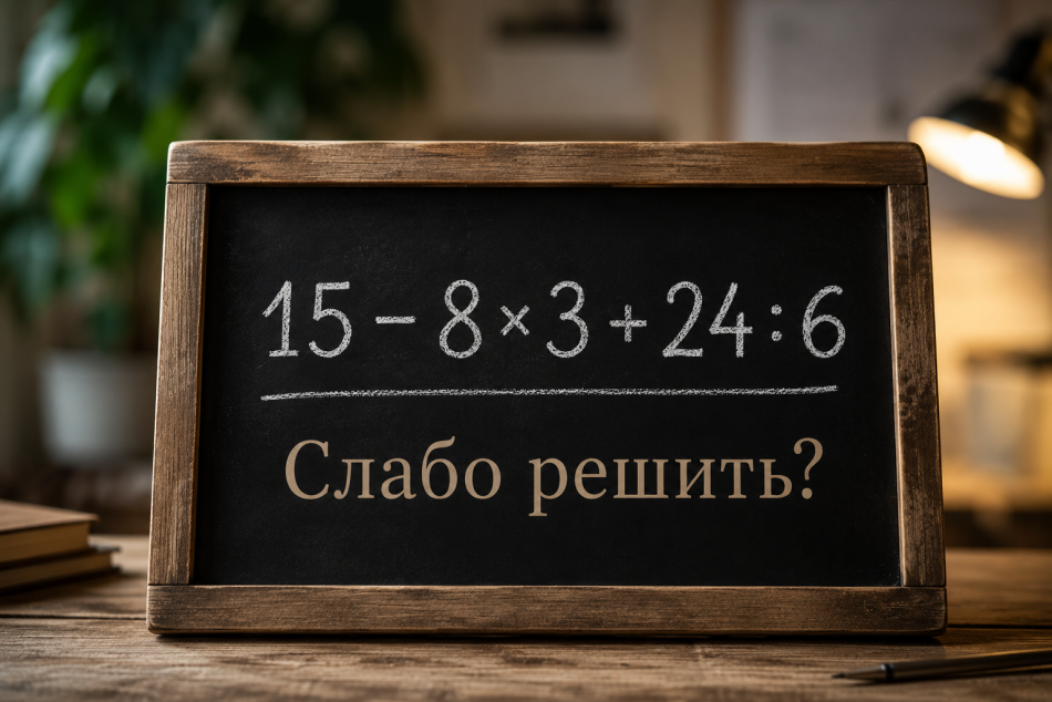 В советской школе это решали за минуту: взрослые сегодня часто ошибаются