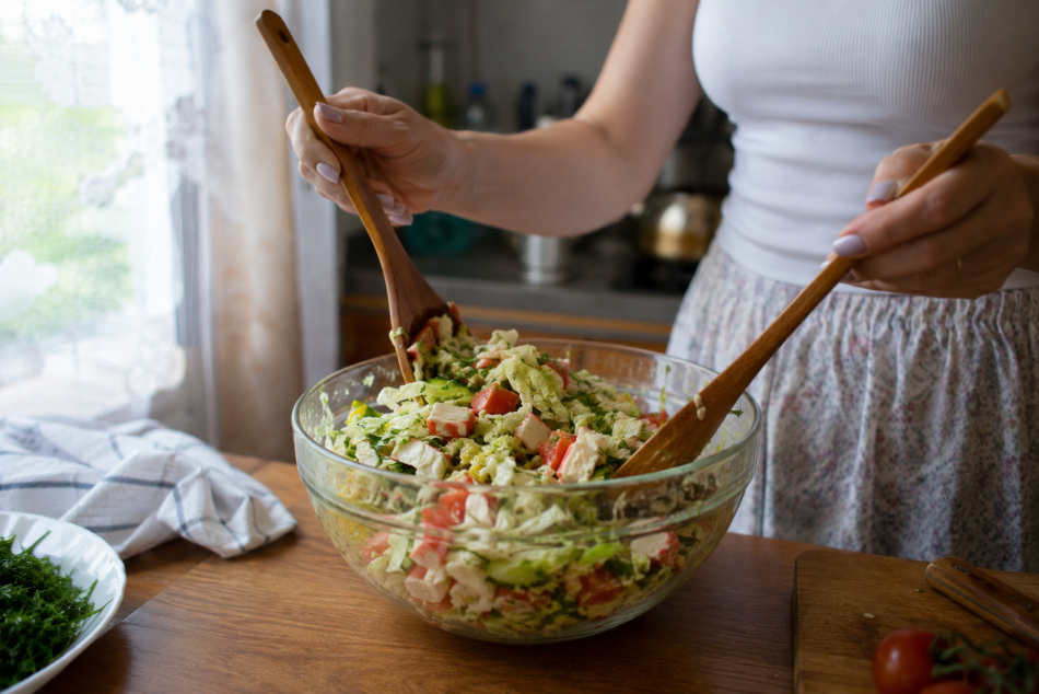 Дубайский крабовый салат меняет привычный вкус за 10 минут