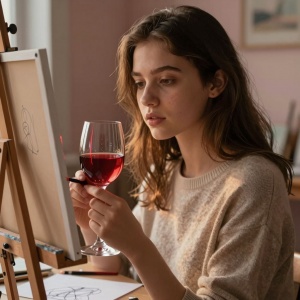 Арт-вечеринка "Artvibes. Рисуем вином" в ресторане Be Italian