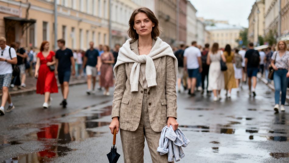 Шесть стильных решений для переменчивой погоды: как не ошибиться с выбором одежды