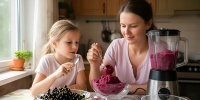 Три простых рецепта сорбета из черной смородины для летних дней