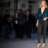 Кейт Мосс удивила Париж лаконичным образом на показе Saint Laurent