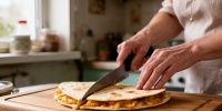 Два быстрых рецепта кесадильи: классика с курицей и сытный овощной вариант