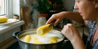 Как приготовить нежную молочную кукурузу дома за 15 минут