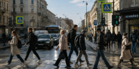 В Петербурге создали новые переходы для безопасного движения пешеходов