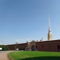 Полуденный выстрел из пушки Петропавловской крепости ко Дню ВДВ Полуденный выстрел из пушки Петропавловской крепости ко Дню ВДВ
