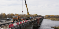 В Ленобласти строители приступили ко второму этапу реконструкции моста