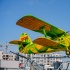 На Пулковском шоссе появился арт-объект в виде самолёта Ан-2