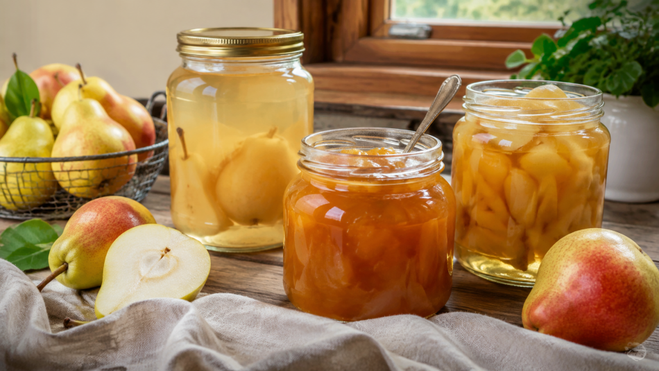 Пять неожиданных способов сохранить груши на зиму без потери вкуса