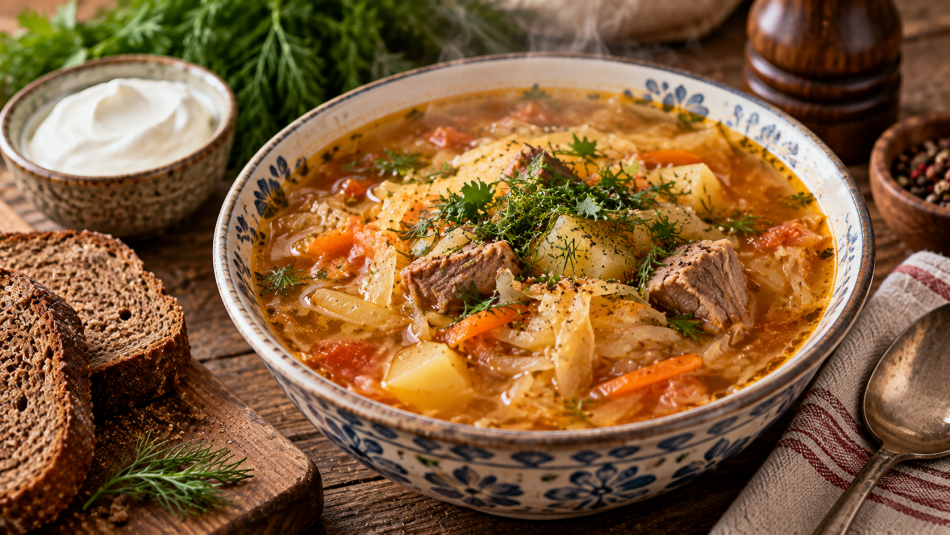 Картофель или капуста первым в щах решает вкус супа