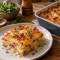 Картофельная запеканка с беконом готовится без варки и жарки