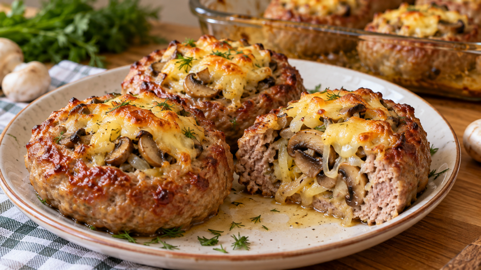Мясные гнезда с грибами заменяют привычное мясо по-французски