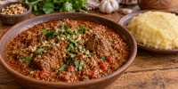 Мегрельский харчо готовят без риса и подают с гоми