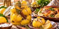 Марокканские соленые лимоны станут пряной приправой к мясу и птице